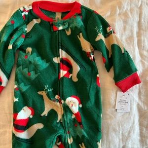 NWT Christmas Footie Pajamas